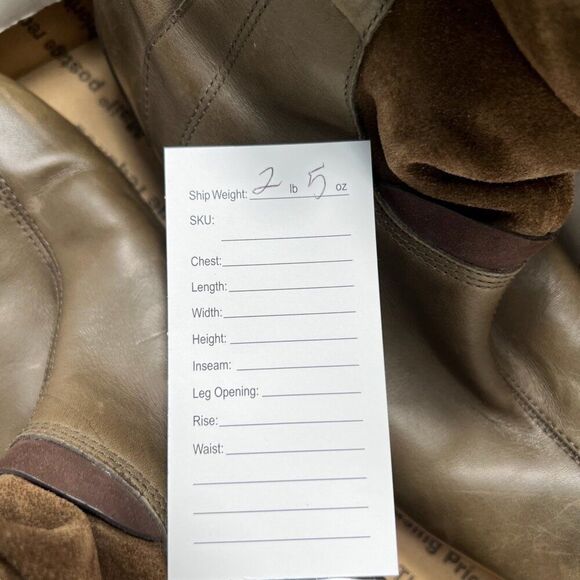 Patagonia Women's Addie Boot Peat Brown Slouch Leather and Suede Size 9.5 - Picture 8 of 8